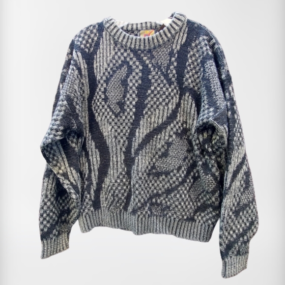 Saturdays Other - Saturdays Men's Black Gray Crewneck Sweater